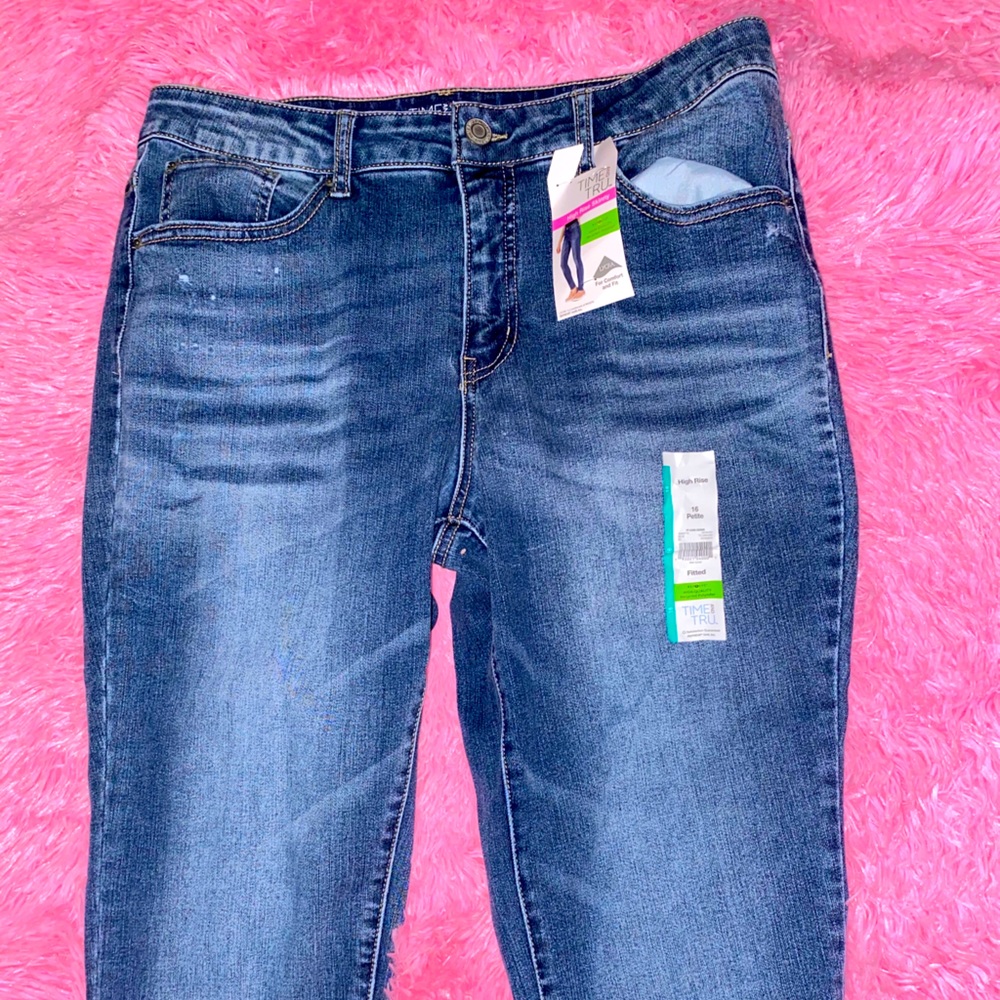 High Waisted Skinny Jeans